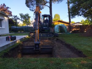 Terrassement pour Piscine à Saint-Morillon : Expertise de Pierre Rénov TP