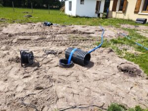 Réalisation d’un Rabattement de Nappe Phréatique pour la Pose d’une Piscine à Préchac