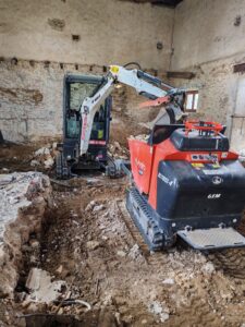 Chantier de démolition et nettoyage intérieur de maison à Bordeaux Talence