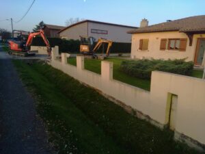 Travaux d’aménagement extérieur à proximité de Langon