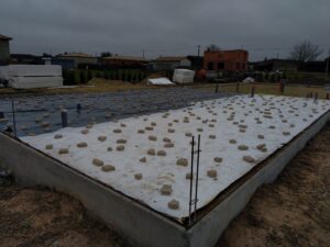 Maçonnerie, terrassement et couverture vers Langon