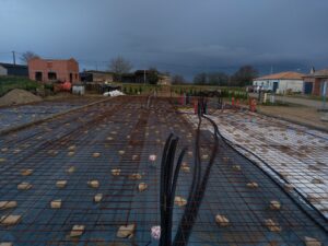 Maçonnerie, terrassement et couverture vers Langon