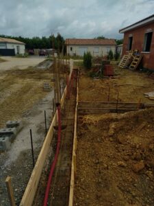 Réalisation d’un seuil et portillon pour deux maisons près de Langon