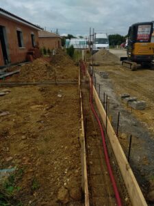 Réalisation d’un seuil et portillon pour deux maisons près de Langon