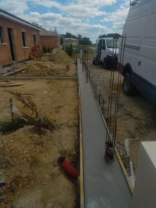 Réalisation d’un seuil et portillon pour deux maisons près de Langon