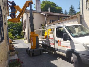 Ravalement de façade à Montpezat