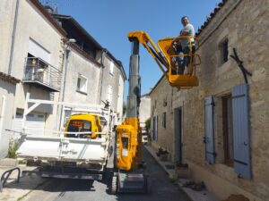 Ravalement de façade à Montpezat