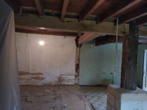 Rénovation d’une maison à côté de Langon